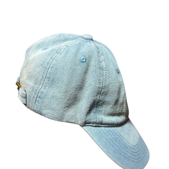 Classic Retro Denim NYC Baseball Cap - Picture 4 of 7